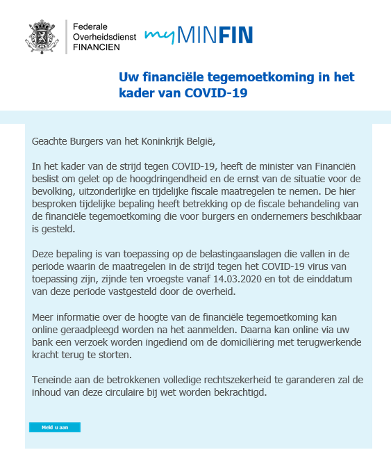 www fod financien