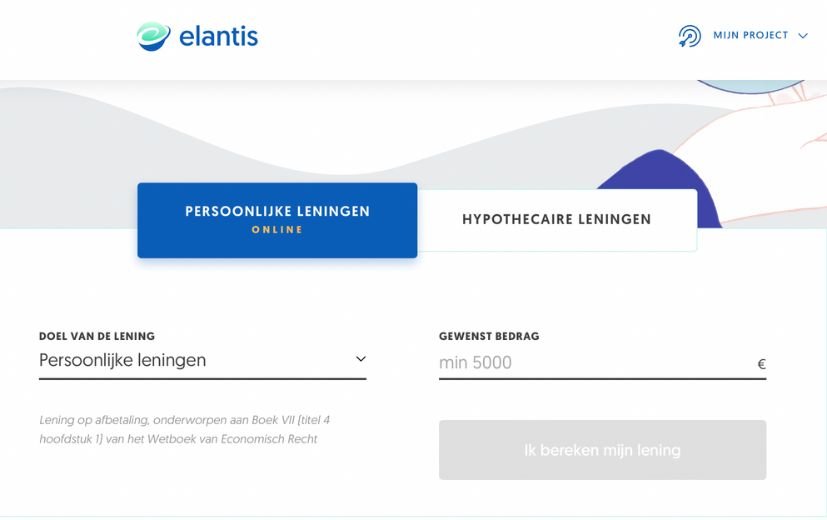 simulatie lening hypothecair krediet